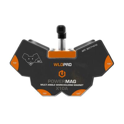 WLDPRO POWERMAG X10A Multiple Angle Welding clamp with on/off function (245N/25kg)